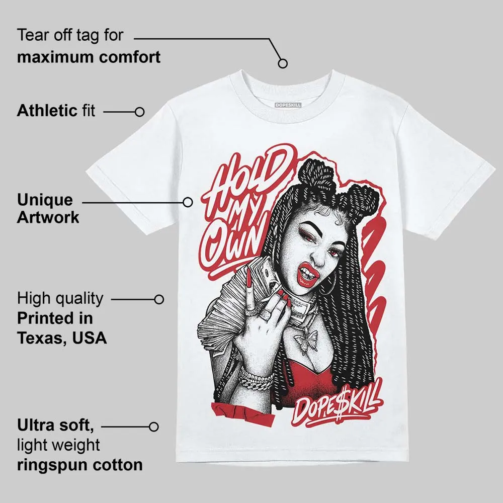 Fire Red “Black Tongue” 5s DopeSkill T-Shirt New H.M.O Graphic sold by DopeSkill product image thumbnail 3