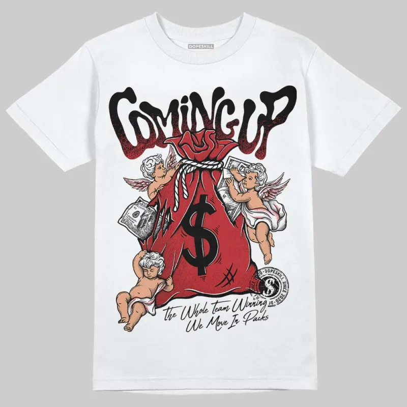 Fire Red “Black Tongue” 5s DopeSkill T-Shirt Money Bag Coming Up Graphic sold by DopeSkill