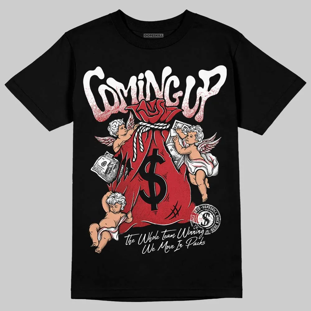 Fire Red “Black Tongue” 5s DopeSkill T-Shirt Money Bag Coming Up Graphic sold by DopeSkill product image thumbnail 2