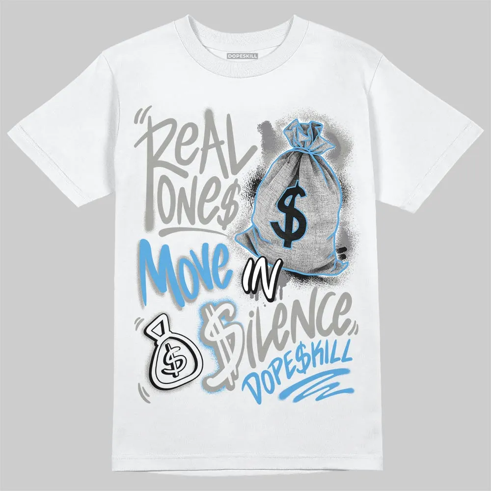 Max 95 Blue Spark DopeSkill T-Shirt Real Ones Move In Silence Graphic sold by DopeSkill product image thumbnail 2