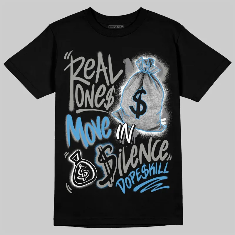 Max 95 Blue Spark DopeSkill T-Shirt Real Ones Move In Silence Graphic sold by DopeSkill