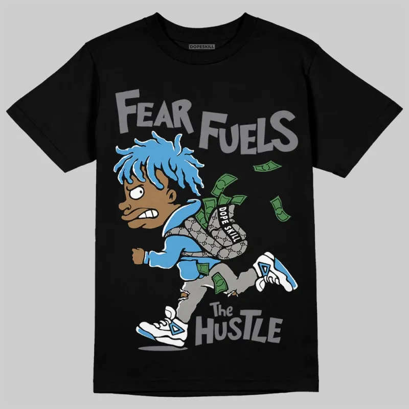 Max 95 Blue Spark DopeSkill T-Shirt Fear Fuels The Hustle Graphic sold by DopeSkill
