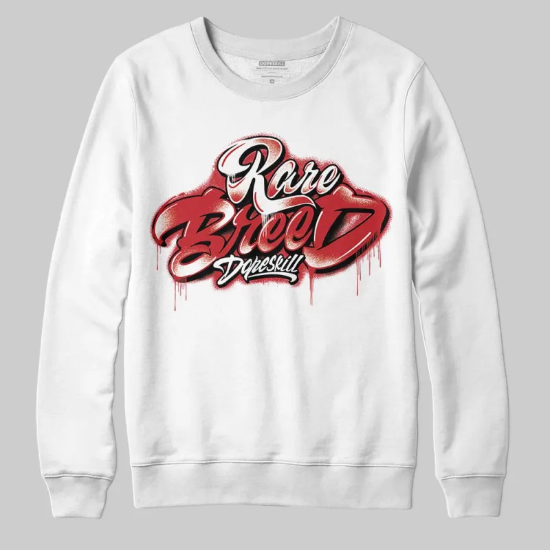 Fire Red “Black Tongue” 5s DopeSkill Sweatshirt Rare Breed Type Graphic sold by DopeSkill