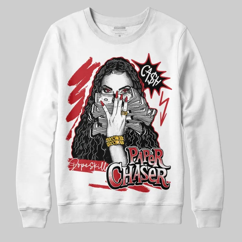 Fire Red “Black Tongue” 5s DopeSkill Sweatshirt NPC Graphic sold by DopeSkill