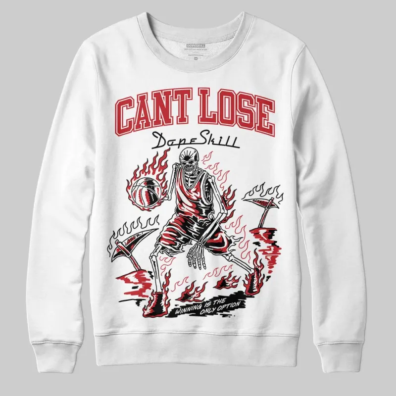 Fire Red “Black Tongue” 5s DopeSkill Sweatshirt Cant Lose Graphic sold by DopeSkill