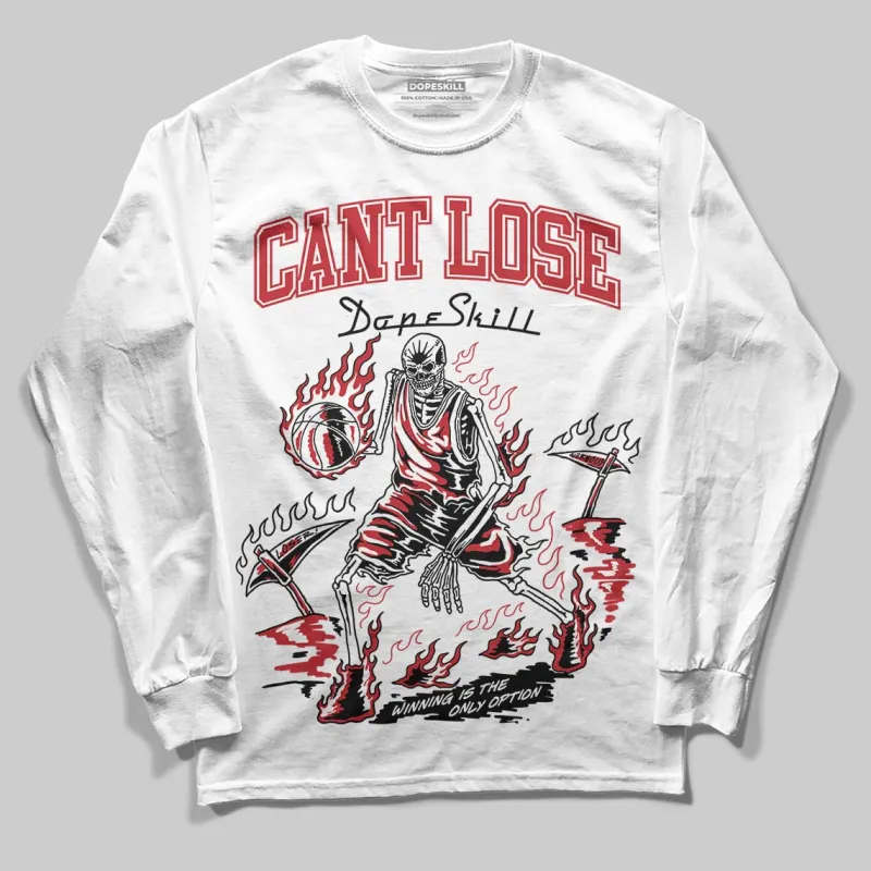 Fire Red “Black Tongue” 5s DopeSkill Long Sleeve T-Shirt Cant Lose Graphic sold by DopeSkill