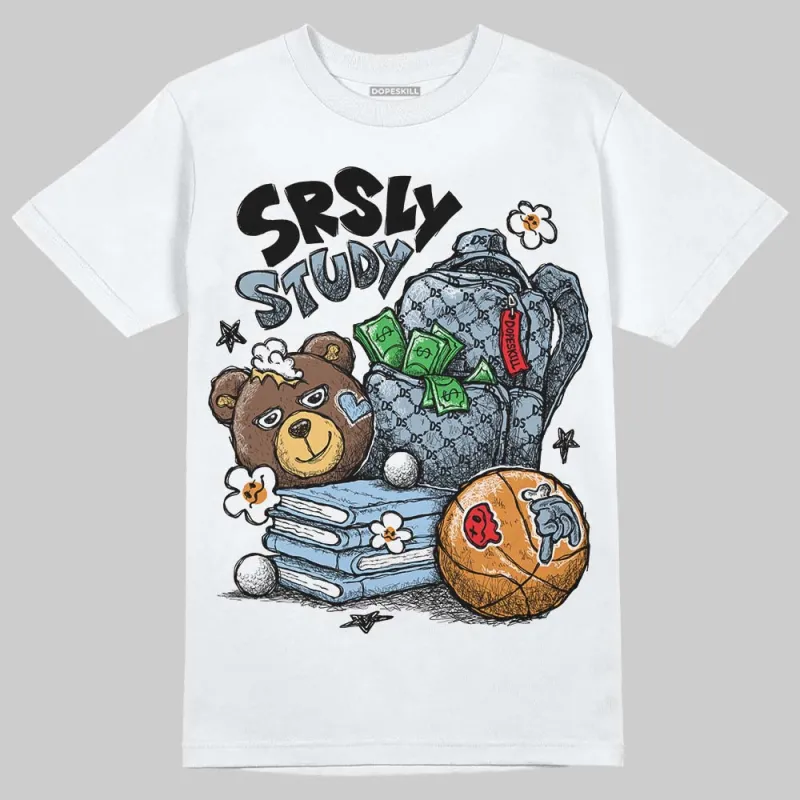 Blue Suede 40s DopeSkill T-Shirt SRSLY Study Graphic sold by DopeSkill