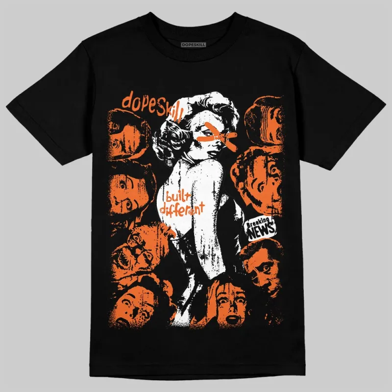 Shattered Backboard 1s DopeSkill T-Shirt Built Different Graphic sold by DopeSkill