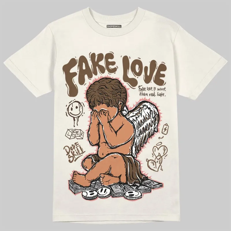 Baroque Brown 1s DopeSkill T-Shirt False Love Graphic sold by DopeSkill