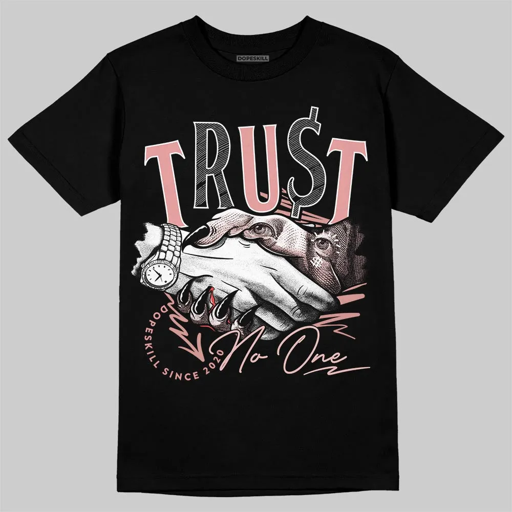Dusty Rose 40s DopeSkill T-Shirt Trust No One Graphic sold by DopeSkill product image thumbnail 2