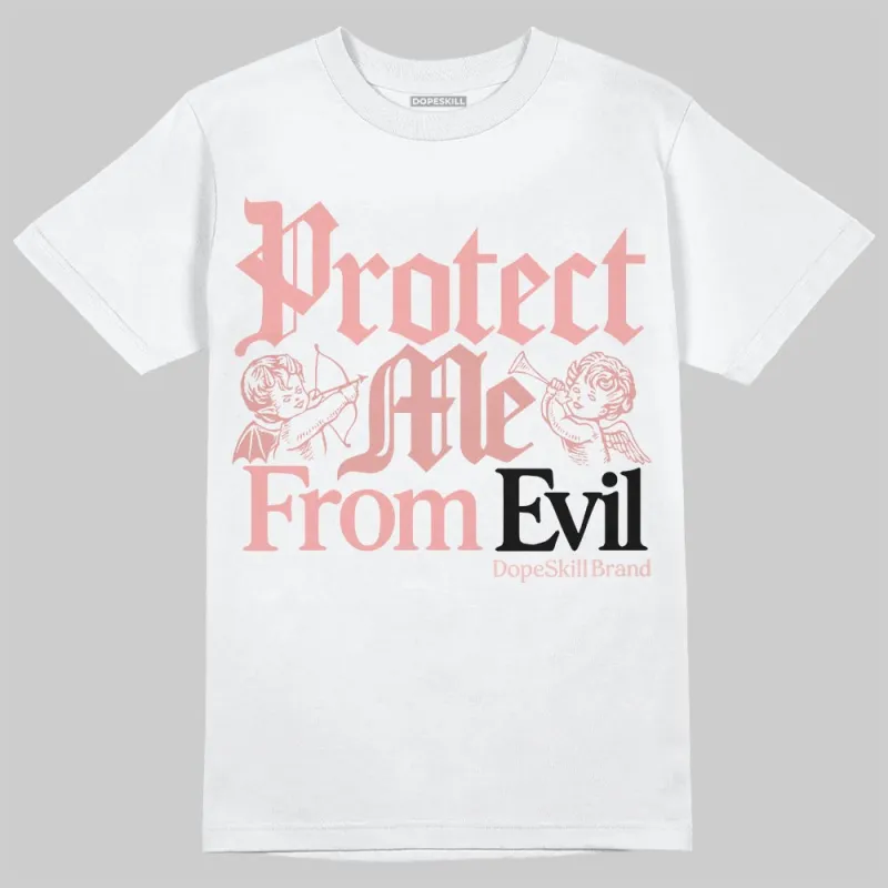 Dusty Rose 40s DopeSkill T-Shirt Protect Me From Evil Graphic sold by DopeSkill