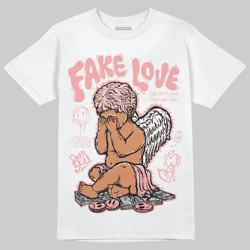 Dusty Rose 40s DopeSkill T-Shirt False Love Graphic sold by DopeSkill