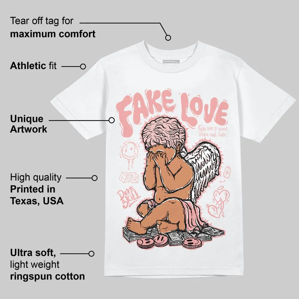 Dusty Rose 40s DopeSkill T-Shirt False Love Graphic sold by DopeSkill product image thumbnail 3