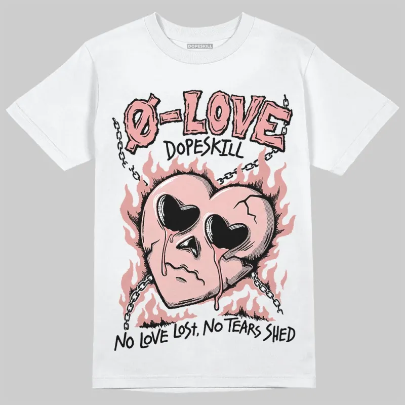 Dusty Rose 40s DopeSkill T-Shirt Crying Heart Graphic sold by DopeSkill