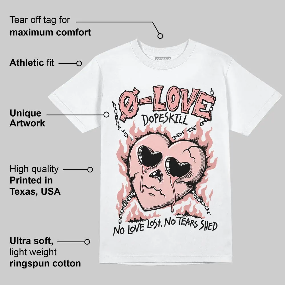 Dusty Rose 40s DopeSkill T-Shirt Crying Heart Graphic sold by DopeSkill product image thumbnail 3