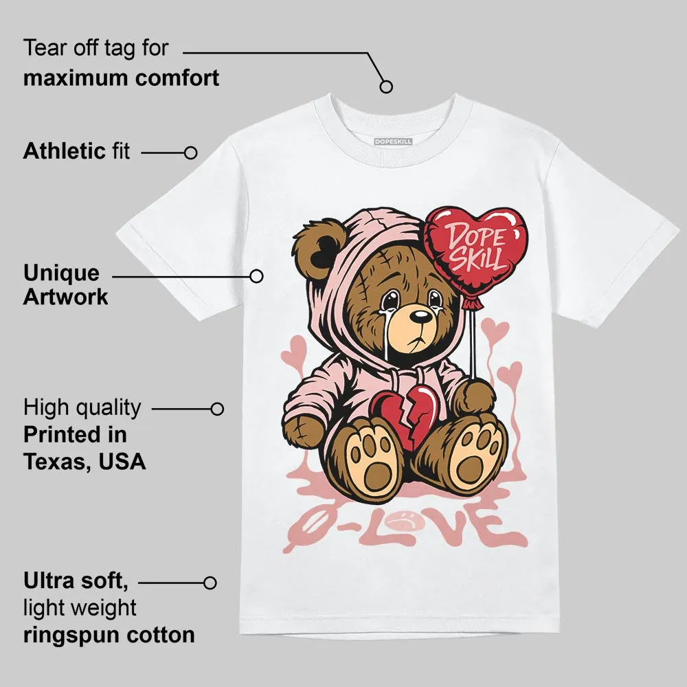 Dusty Rose 40s DopeSkill T-Shirt Broken Bear Graphic sold by DopeSkill product image thumbnail 3