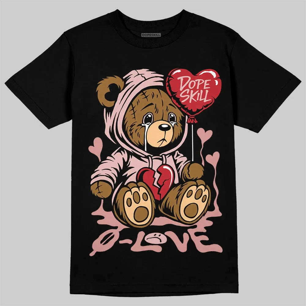 Dusty Rose 40s DopeSkill T-Shirt Broken Bear Graphic sold by DopeSkill product image thumbnail 2