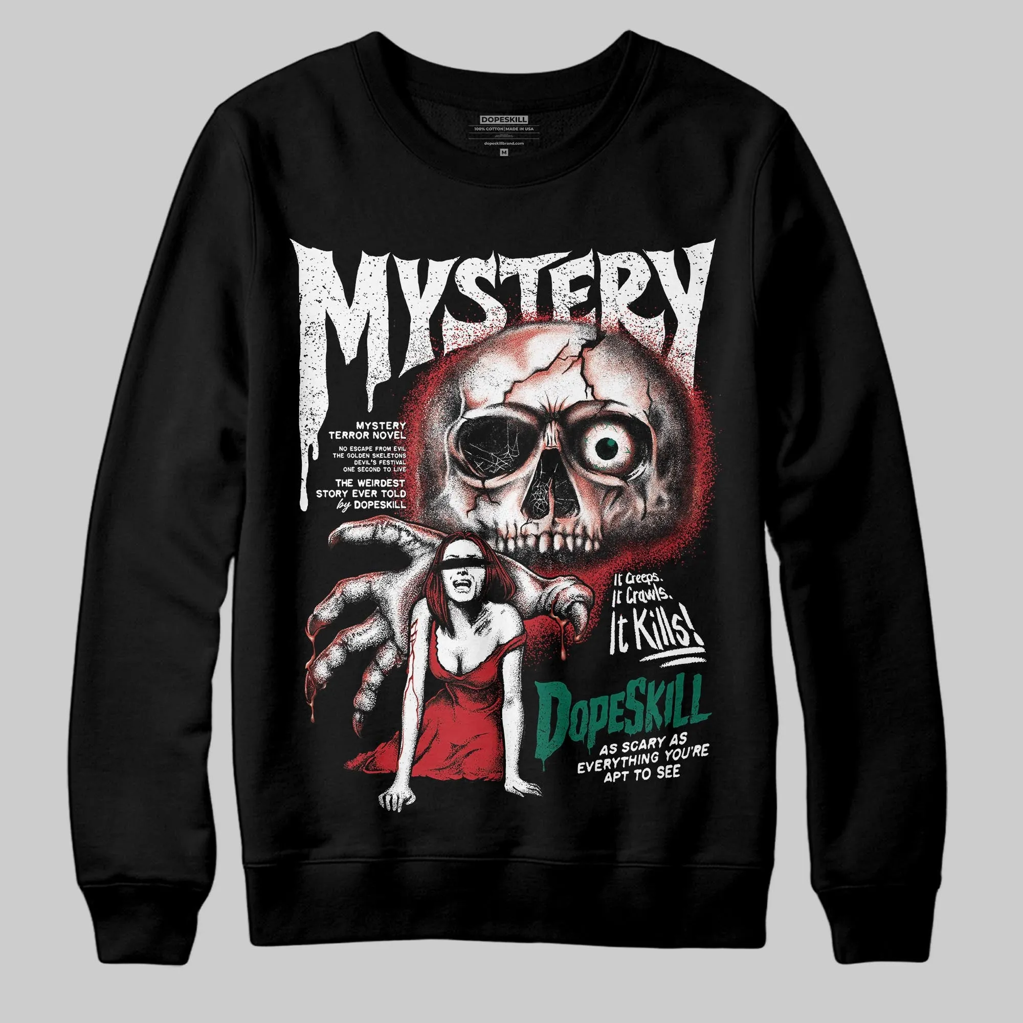 Mexico 'El Vuelo' 3s DopeSkill Sweatshirt Mystery Ghostly Grasp Graphic sold by DopeSkill product image thumbnail 2