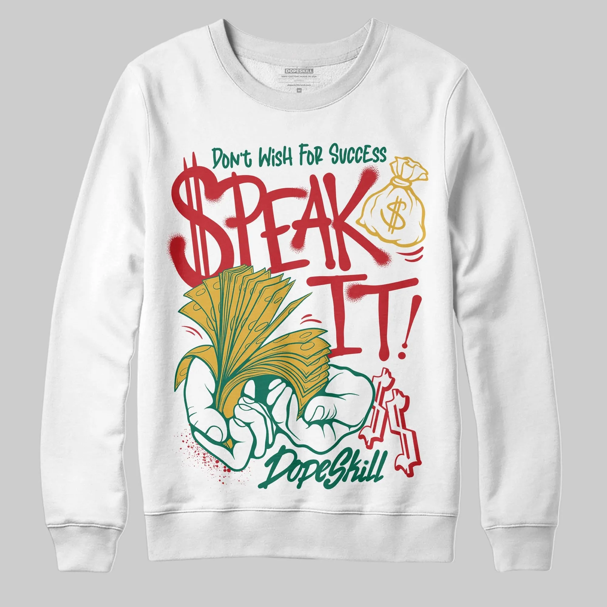 Mexico 'El Vuelo' 3s DopeSkill Sweatshirt Speak It Graphic sold by DopeSkill