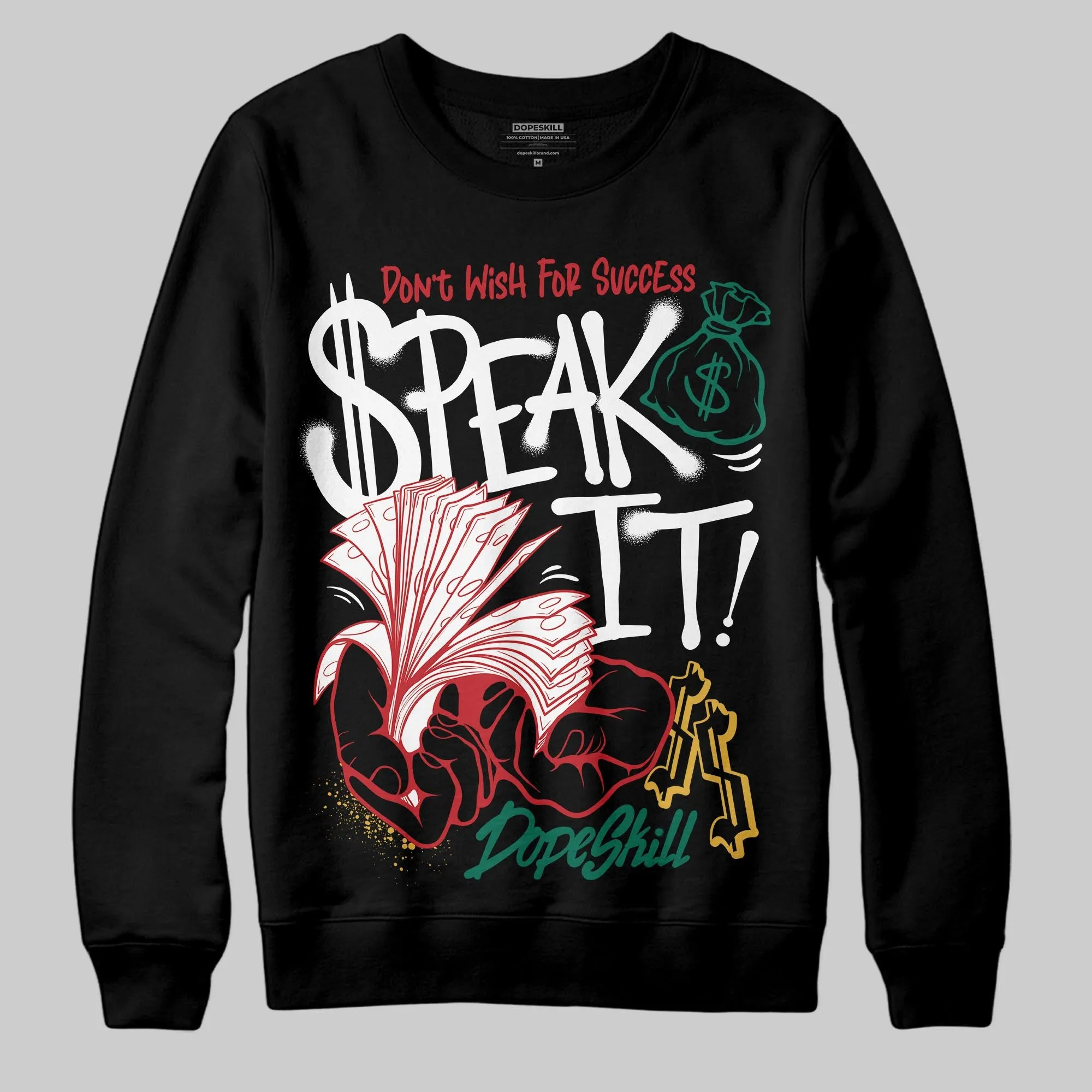Mexico 'El Vuelo' 3s DopeSkill Sweatshirt Speak It Graphic sold by DopeSkill product image thumbnail 2