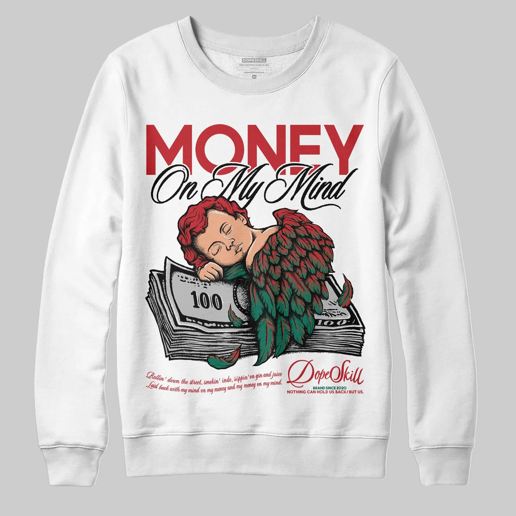 Mexico 'El Vuelo' 3s DopeSkill Sweatshirt MOMM Graphic sold by DopeSkill