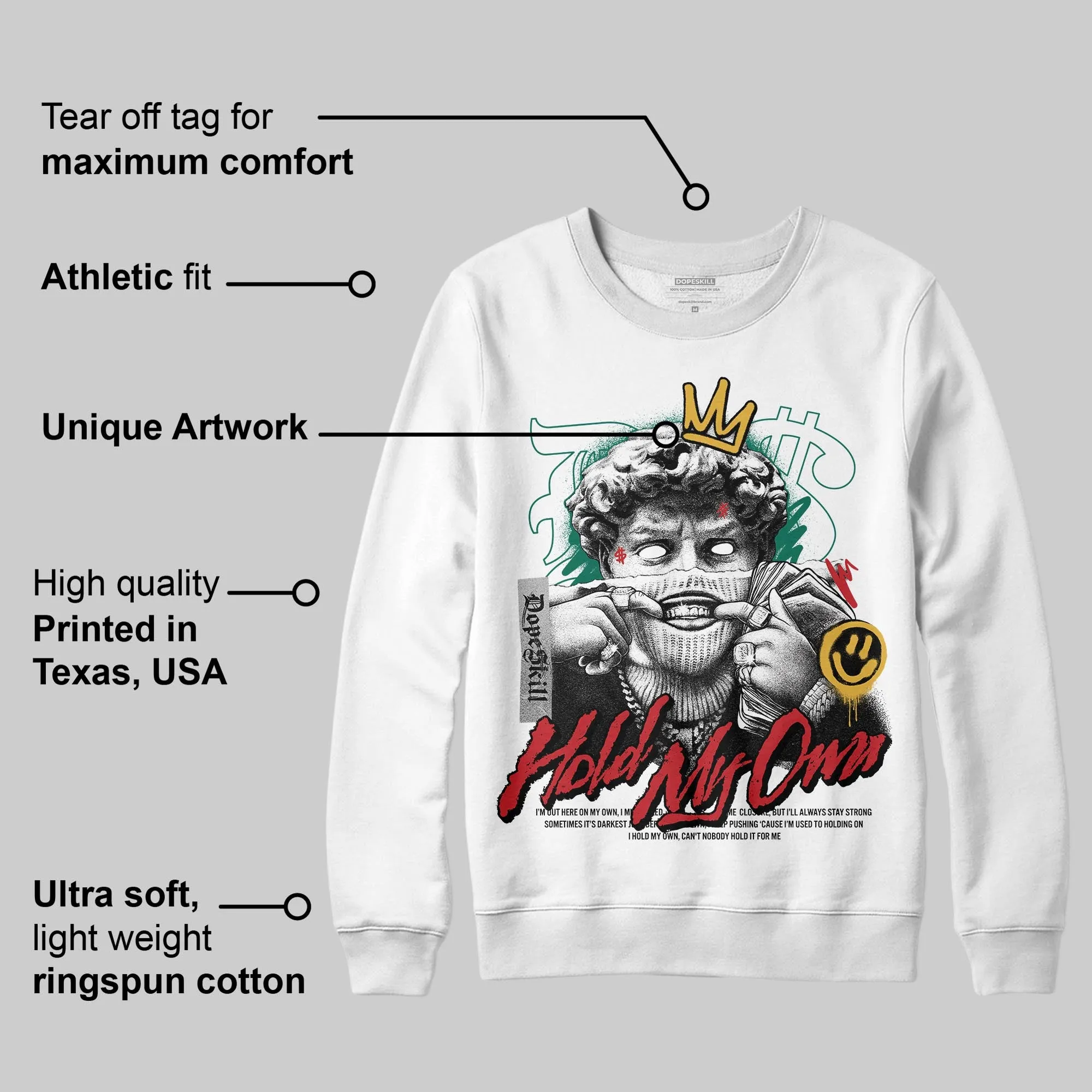 Mexico 'El Vuelo' 3s DopeSkill Sweatshirt In My Way Graphic sold by DopeSkill product image thumbnail 3
