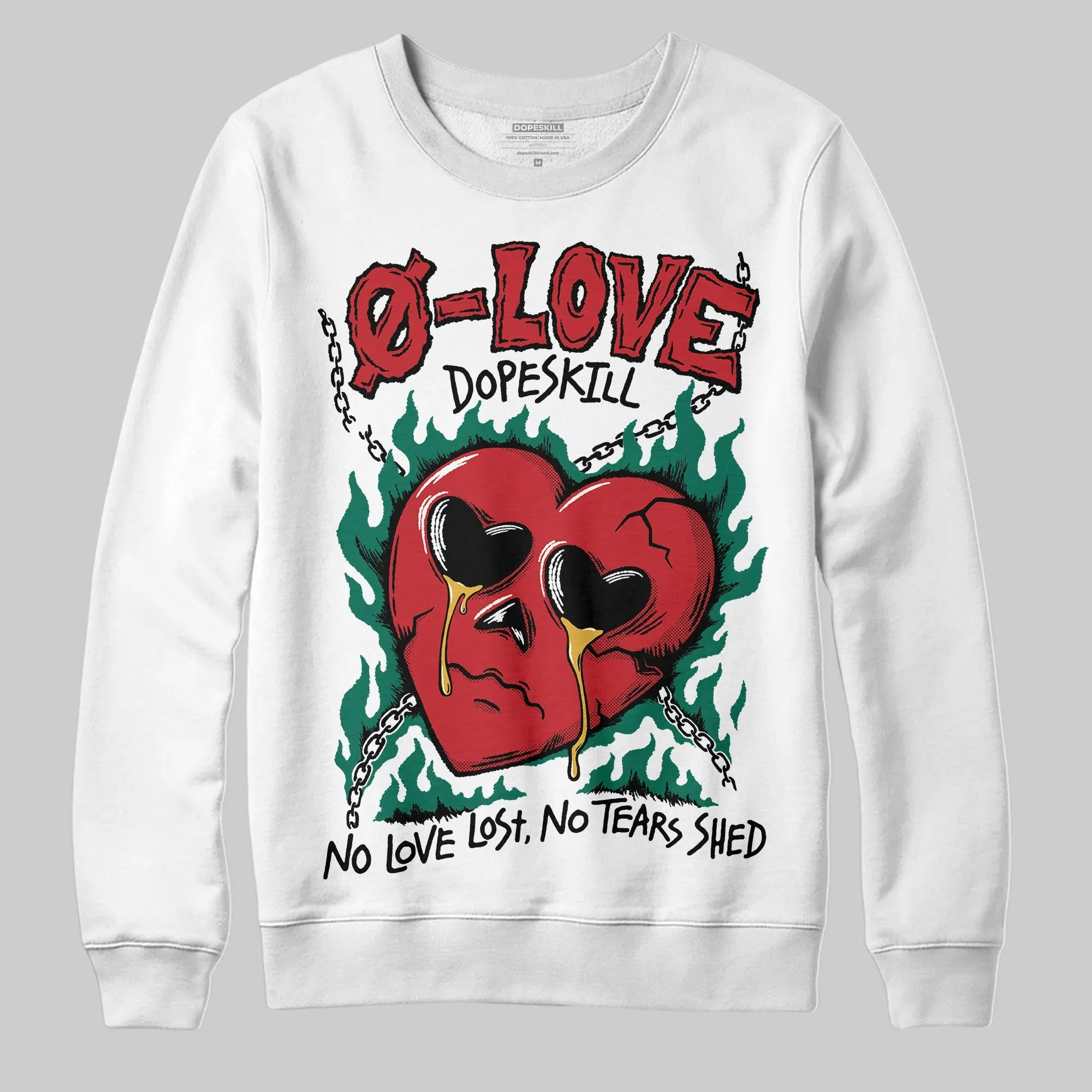 Mexico 'El Vuelo' 3s DopeSkill Sweatshirt Crying Heart Graphic sold by DopeSkill
