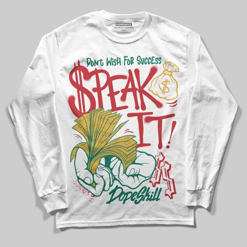 Mexico 'El Vuelo' 3s DopeSkill Long Sleeve T-Shirt Speak It Graphic sold by DopeSkill