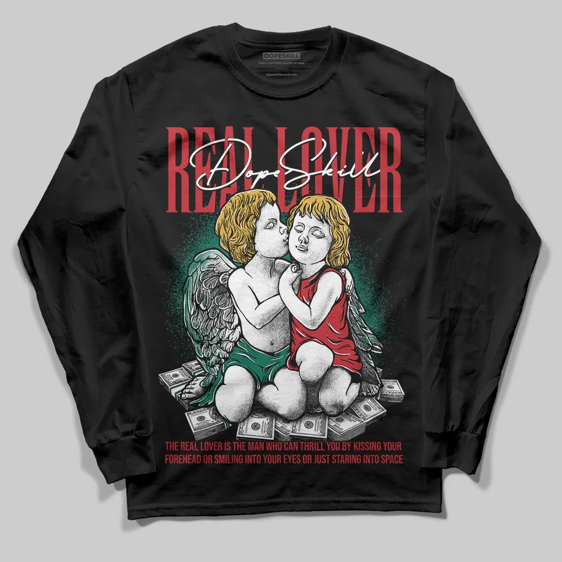 Mexico 'El Vuelo' 3s DopeSkill Long Sleeve T-Shirt Real Lover Graphic sold by DopeSkill product image thumbnail 2