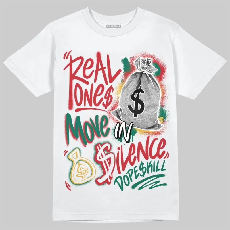 Mexico 'El Vuelo' 3s DopeSkill T-Shirt Real Ones Move In Silence Graphic sold by DopeSkill