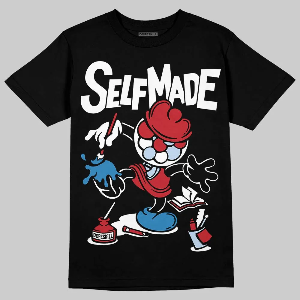 Fire Red “Black Tongue” 5s DopeSkill T-Shirt Self Made Graphic sold by DopeSkill product image thumbnail 2