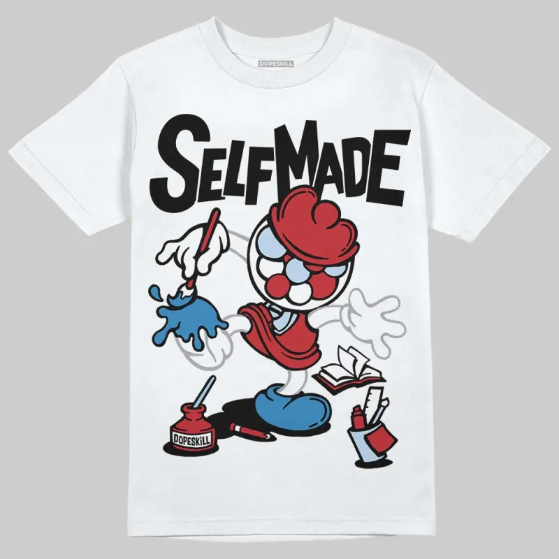 Fire Red “Black Tongue” 5s DopeSkill T-Shirt Self Made Graphic sold by DopeSkill