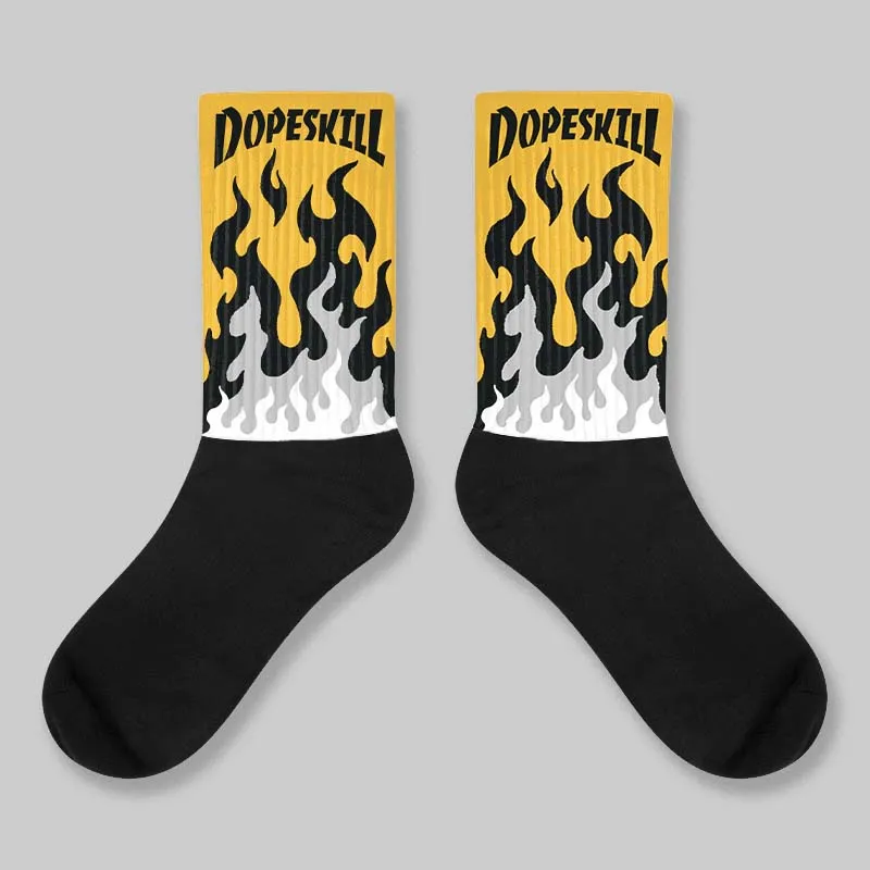 Tokyo 5s DopeSkill Sublimated Sock FIRE Graphic sold by DopeSkill