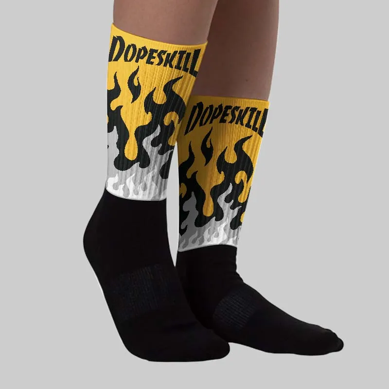 Tokyo 5s DopeSkill Sublimated Sock FIRE Graphic sold by DopeSkill product image thumbnail 2