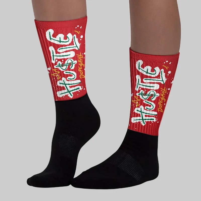 Mexico 'El Vuelo' 3s DopeSkill Sublimated Sock Hustle Graphic sold by DopeSkill product image thumbnail 3