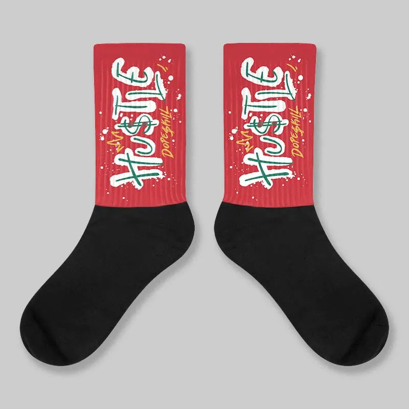 Mexico 'El Vuelo' 3s DopeSkill Sublimated Sock Hustle Graphic sold by DopeSkill