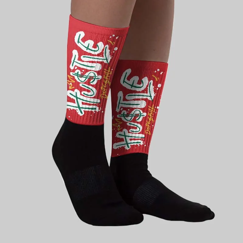 Mexico 'El Vuelo' 3s DopeSkill Sublimated Sock Hustle Graphic sold by DopeSkill product image thumbnail 2