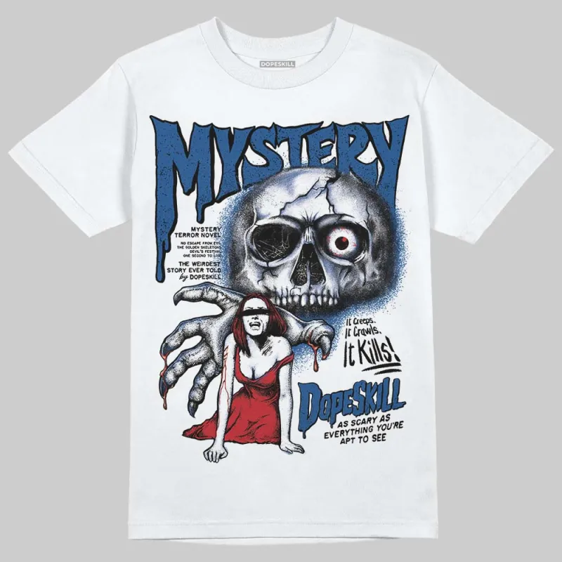 Storm Blue 1s 2025 DopeSkill T-Shirt Mystery Ghostly Grasp Graphic sold by DopeSkill