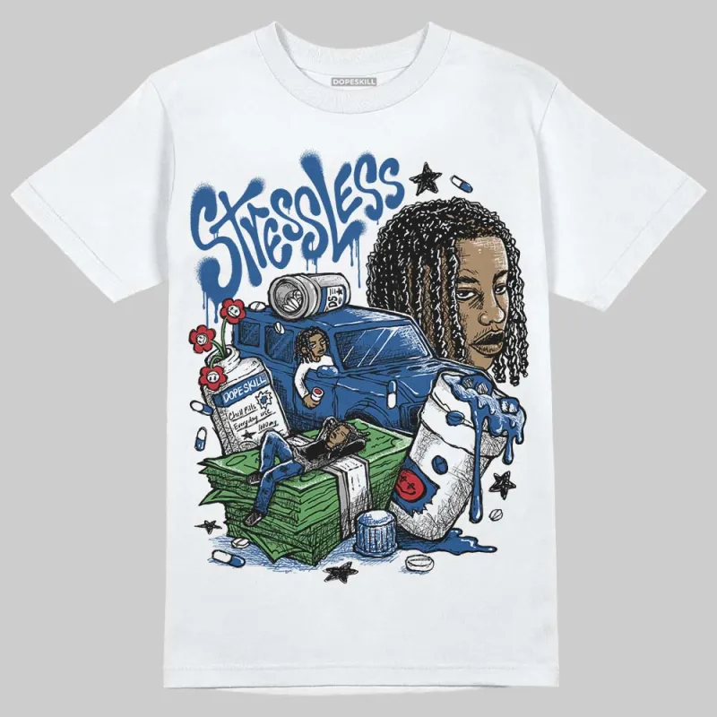 Storm Blue 1s 2025 DopeSkill T-Shirt Stressless Graphic sold by DopeSkill
