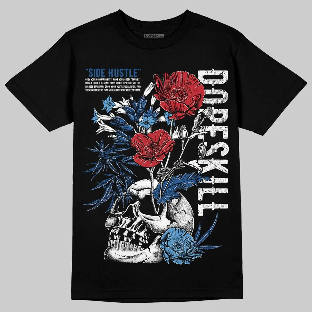 Storm Blue 1s 2025 DopeSkill T-Shirt Side Hustle Graphic sold by DopeSkill product image thumbnail 2