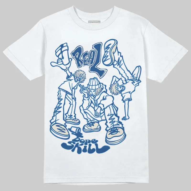Storm Blue 1s 2025 DopeSkill T-Shirt Real Y2K Players Graphic sold by DopeSkill