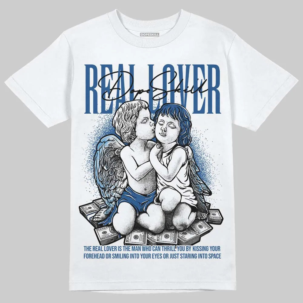 Storm Blue 1s 2025 DopeSkill T-Shirt Real Lover Graphic sold by DopeSkill