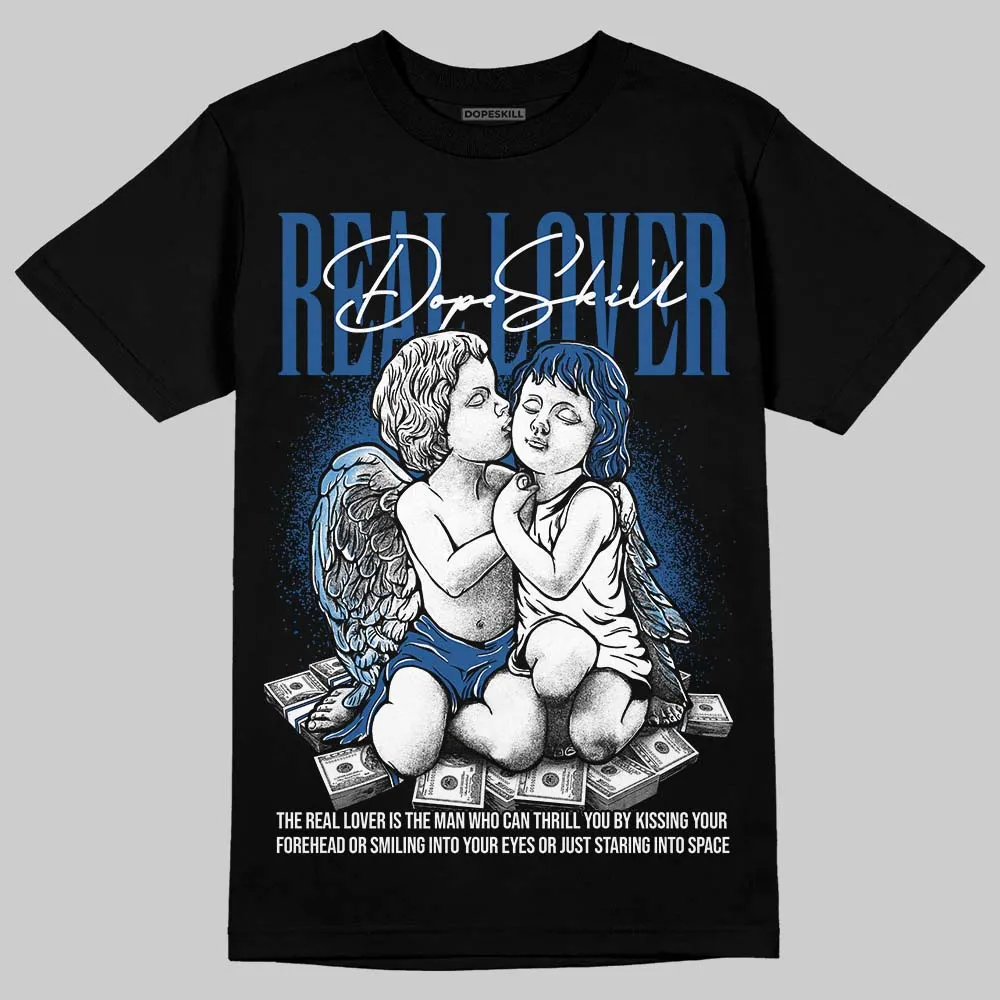 Storm Blue 1s 2025 DopeSkill T-Shirt Real Lover Graphic sold by DopeSkill product image thumbnail 2