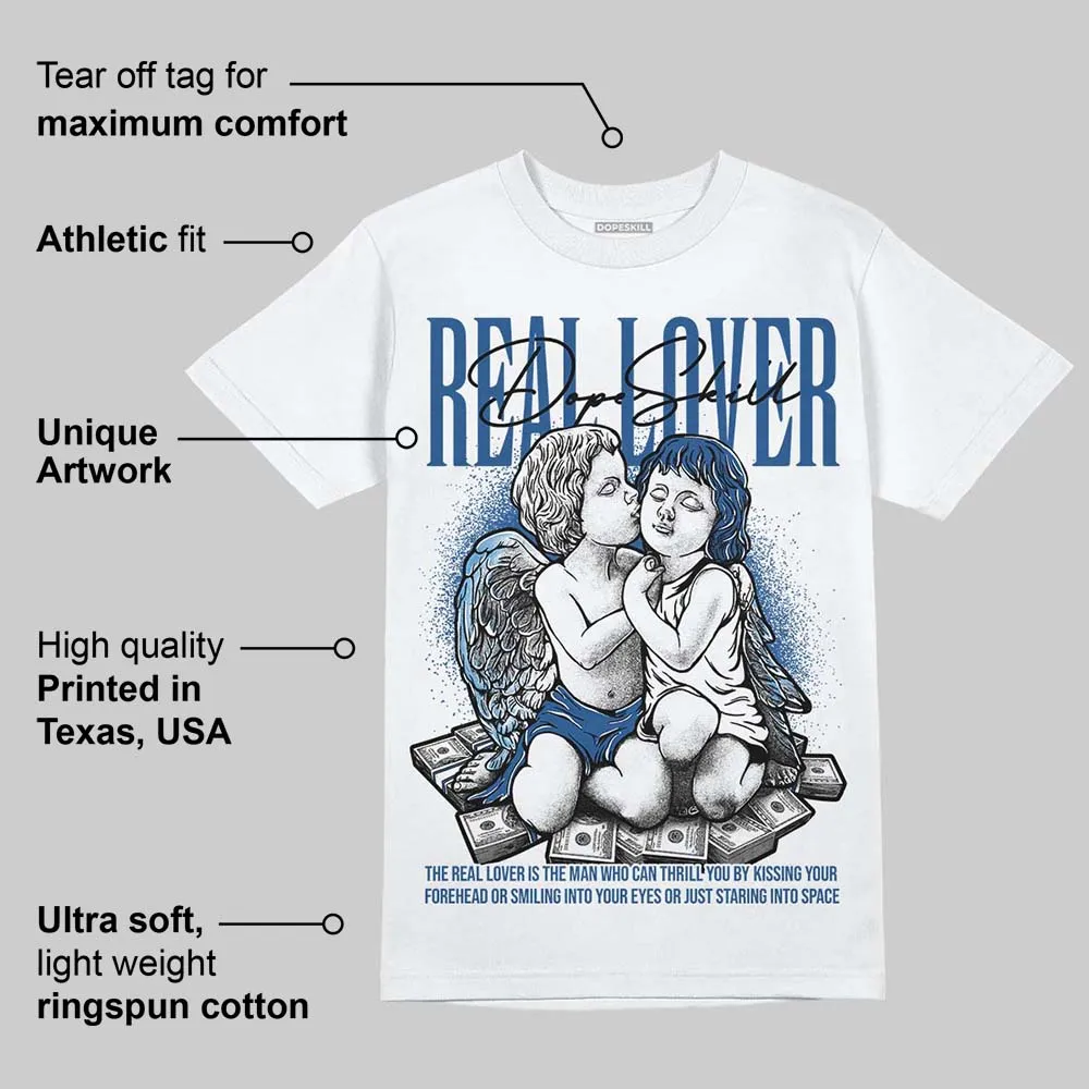 Storm Blue 1s 2025 DopeSkill T-Shirt Real Lover Graphic sold by DopeSkill product image thumbnail 3