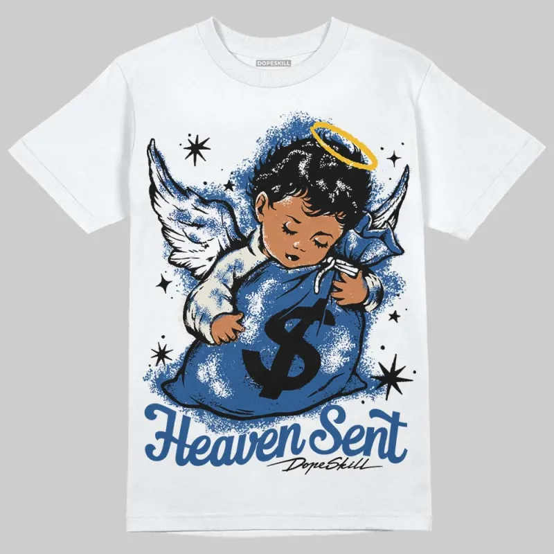 Storm Blue 1s 2025 DopeSkill T-Shirt Heaven Sent Graphic sold by DopeSkill