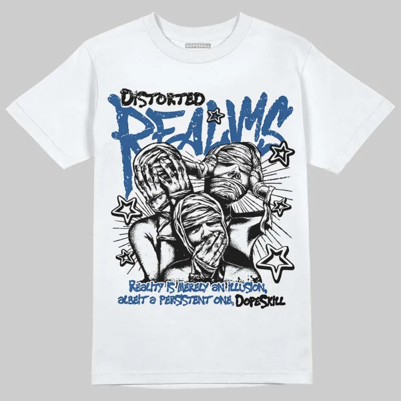 Storm Blue 1s 2025 DopeSkill T-Shirt Distorted Realms Graphic sold by DopeSkill