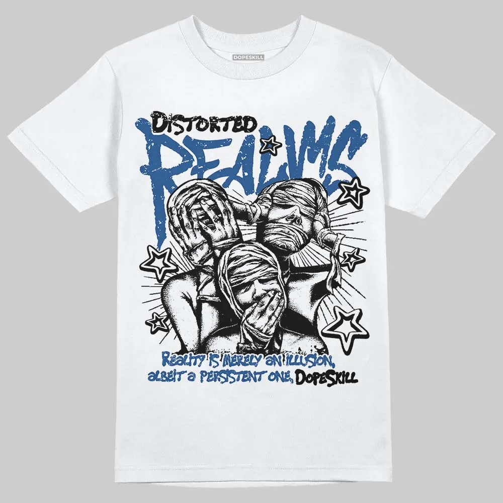 Storm Blue 1s 2025 DopeSkill T-Shirt Distorted Realms Graphic sold by DopeSkill
