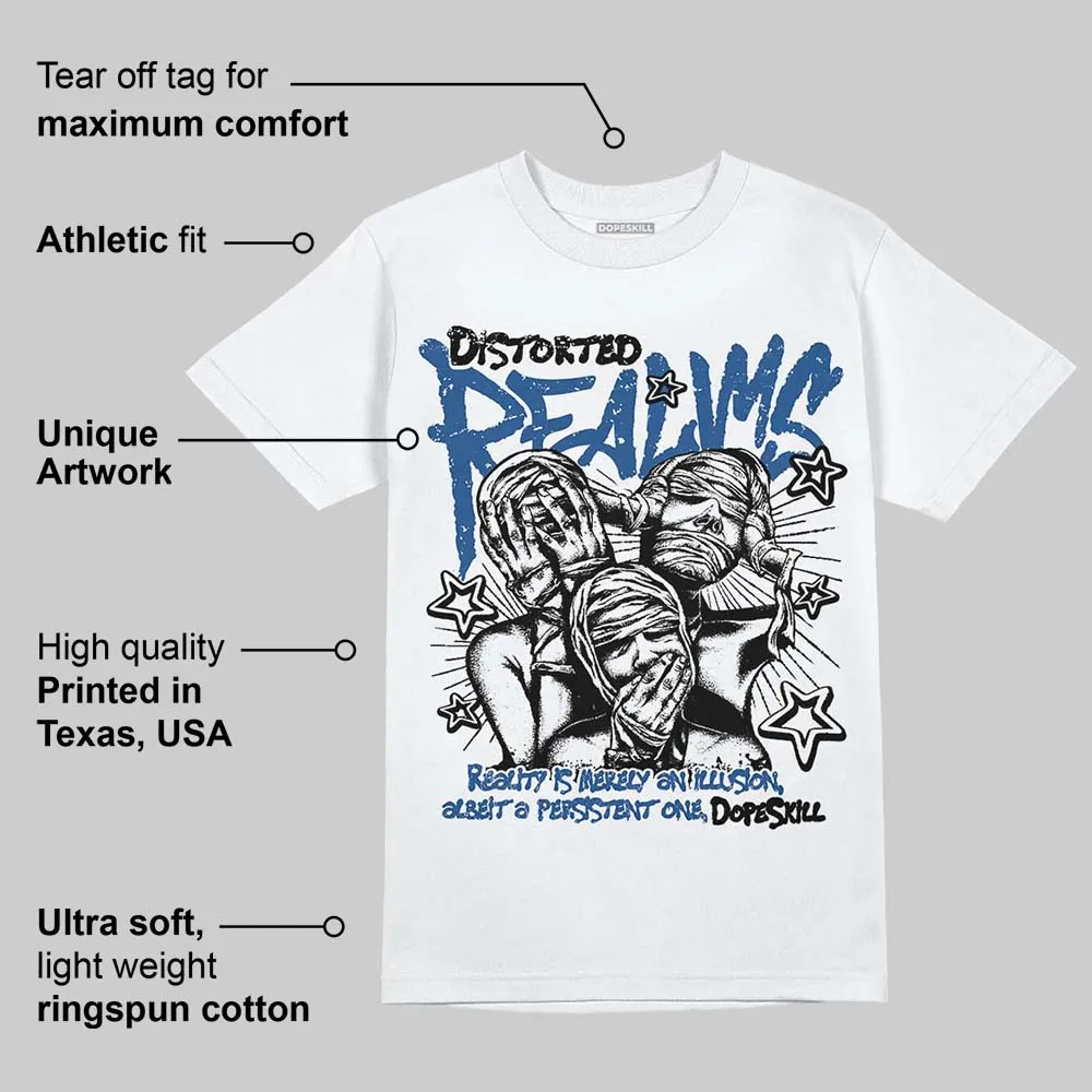 Storm Blue 1s 2025 DopeSkill T-Shirt Distorted Realms Graphic sold by DopeSkill product image thumbnail 3