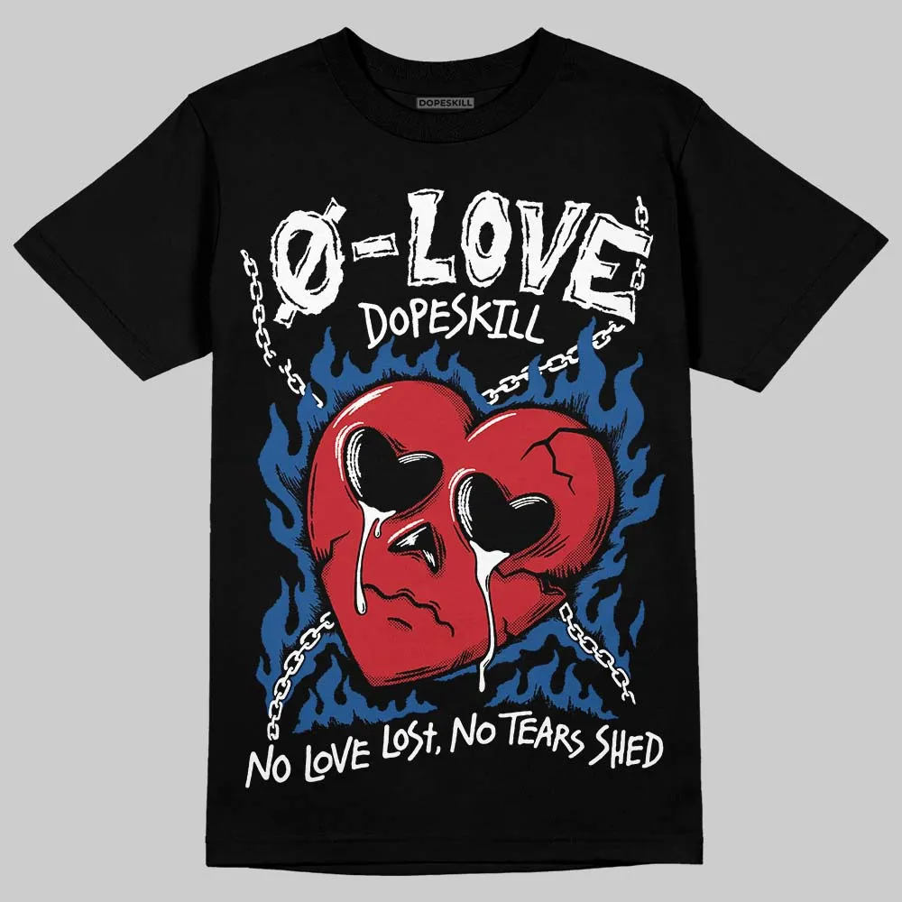 Storm Blue 1s 2025 DopeSkill T-Shirt Crying Heart Graphic sold by DopeSkill product image thumbnail 2