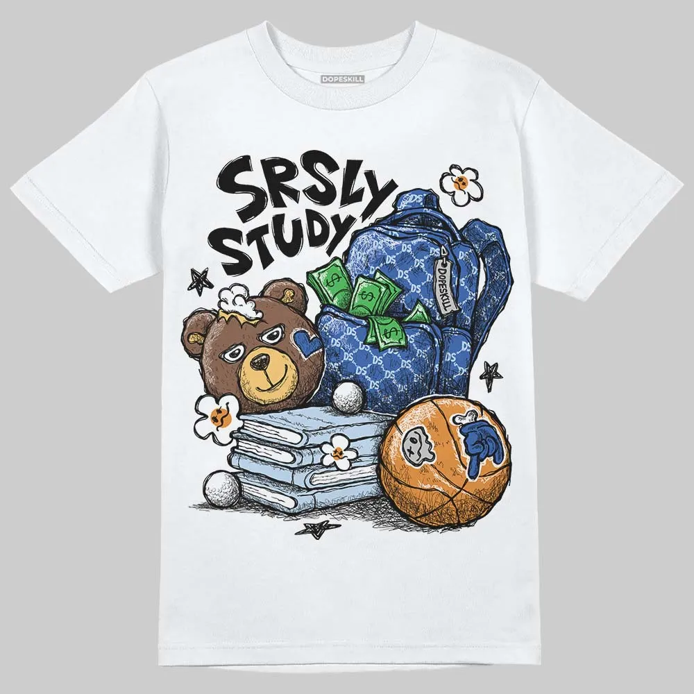 Awake NY x Racer Blue 5s DopeSkill T-Shirt SRSLY Study Graphic sold by DopeSkill